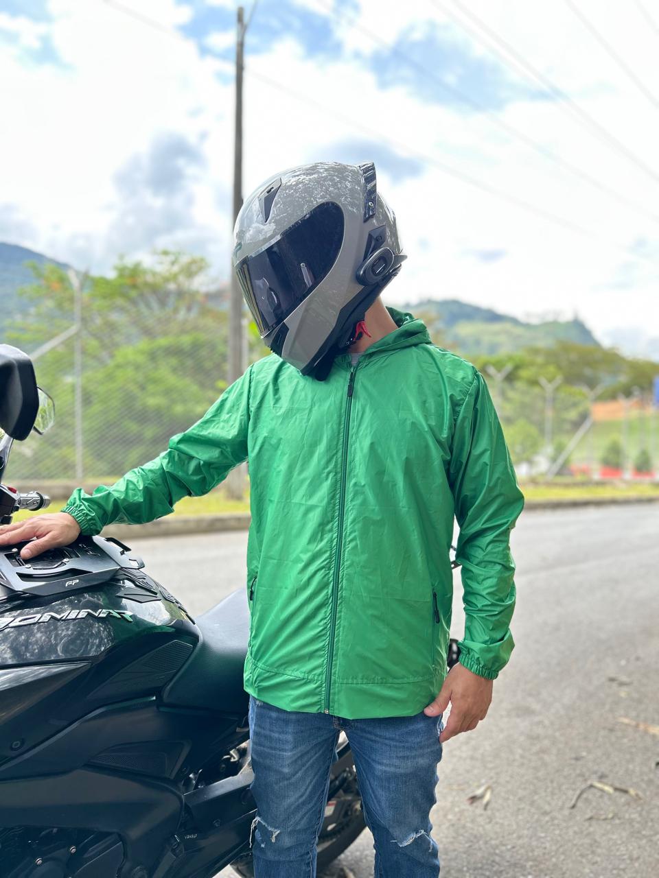 chaqueta rompevientos