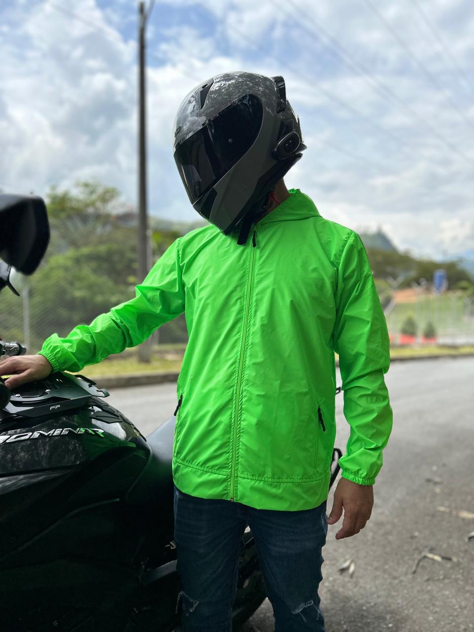 chaqueta rompevientos